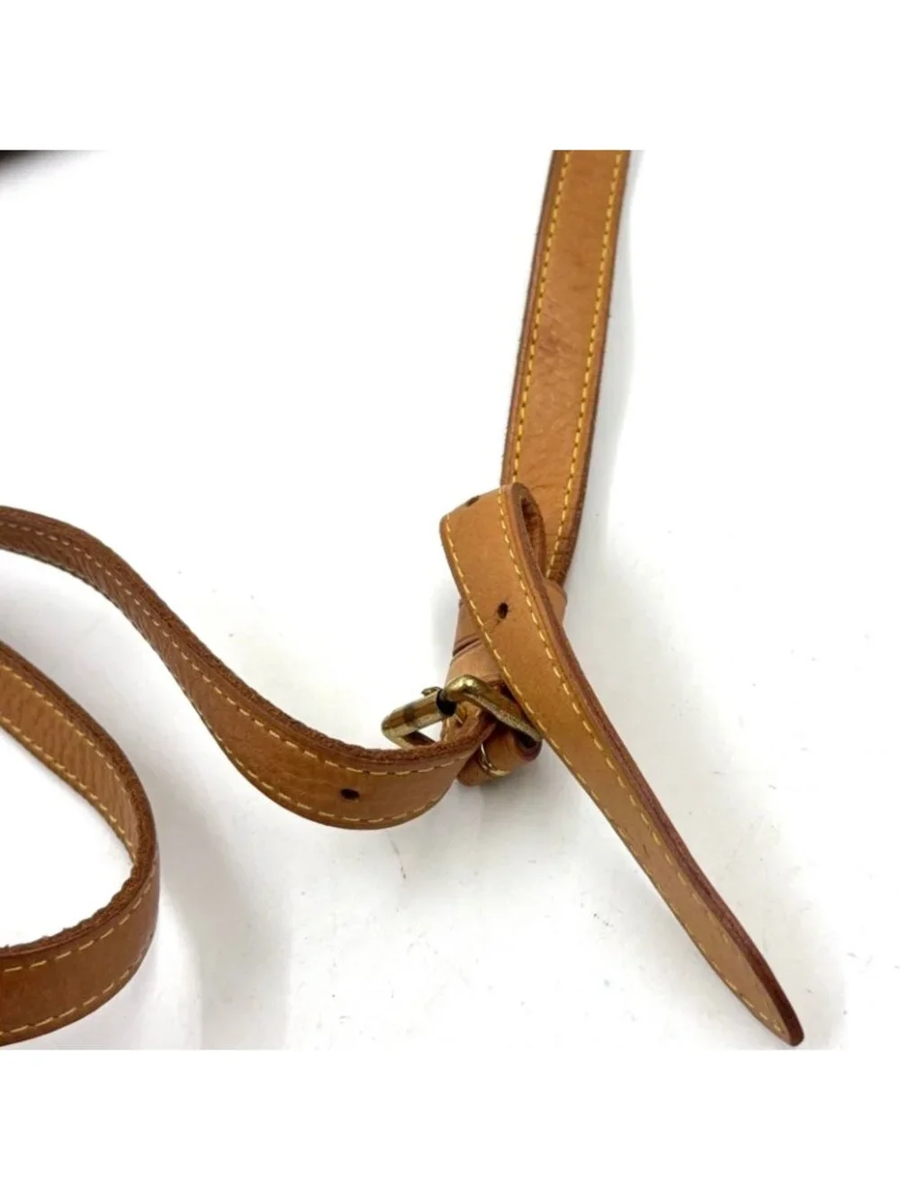 Louis Vuitton Musette Tango Long Strap Monogram Leather Brown Light Shoulder